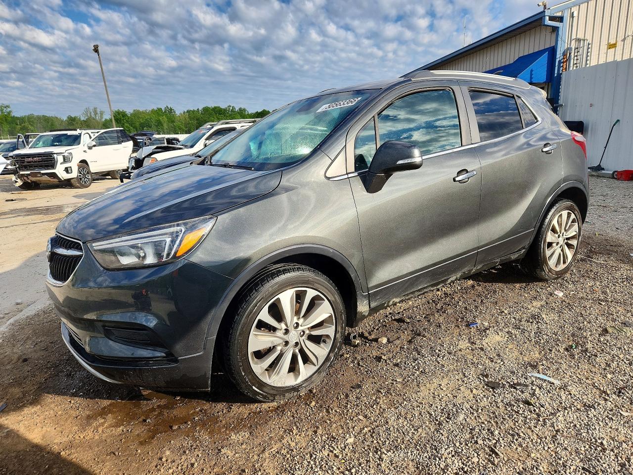 2017 Buick Encore Preferred, VIN KL4CJASBXHB018949 — Engine fire