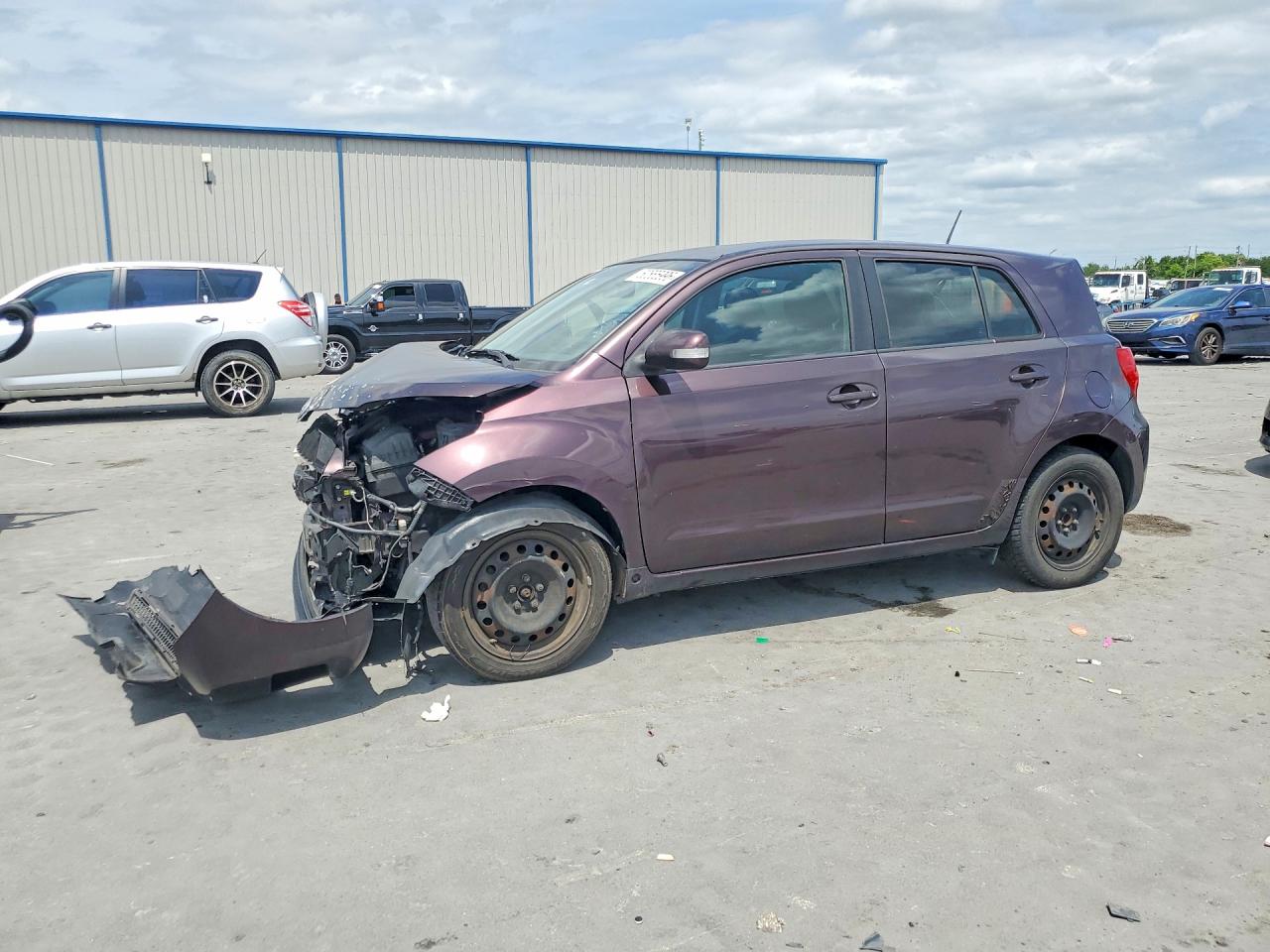 2010 Scion xD, VIN JTKKU4B40A1002162 — Front end