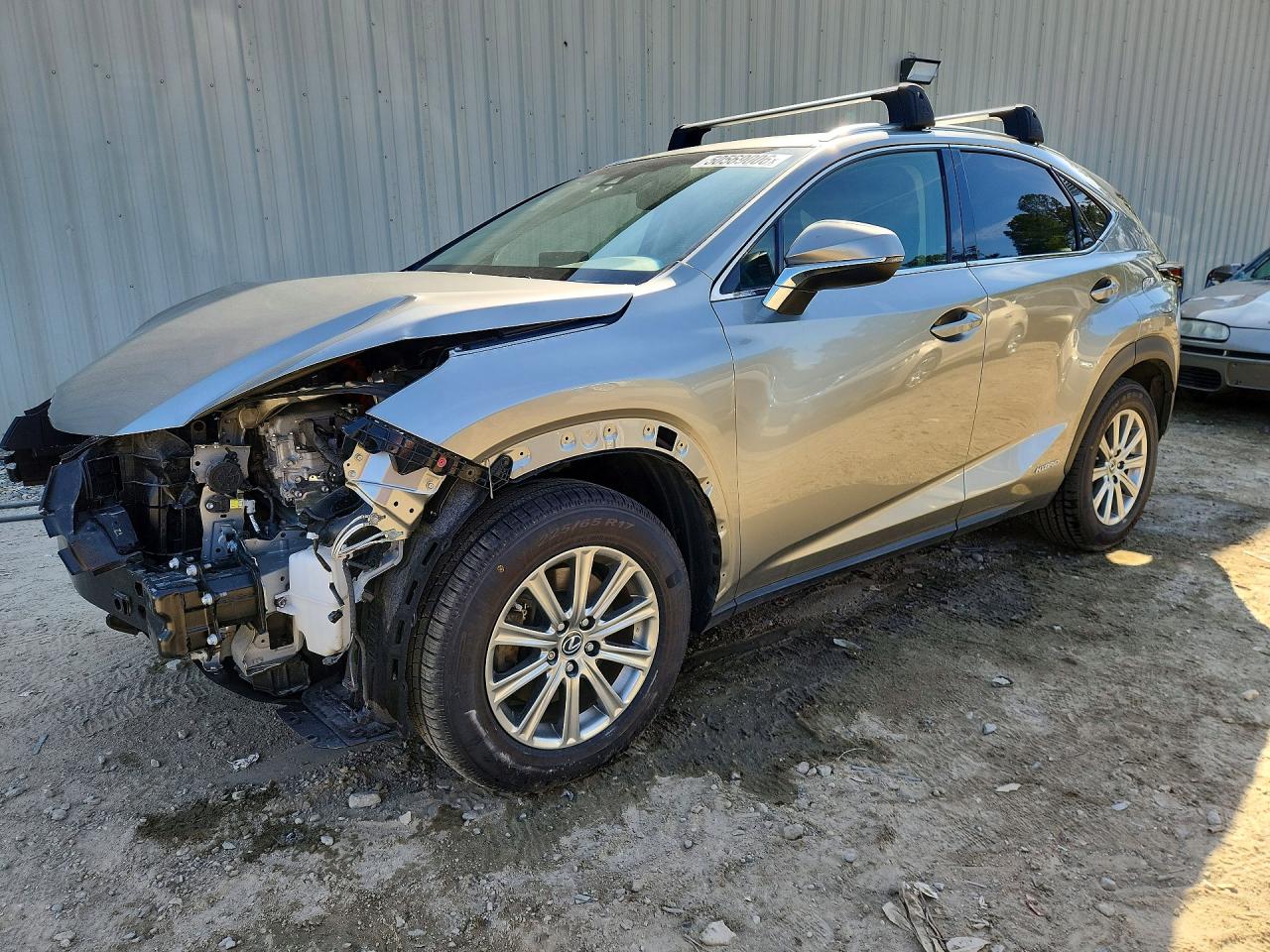 2018 Lexus NX 300h, VIN JTJBJRBZ7J2091339 — Front end