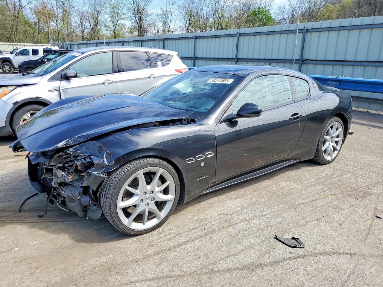 2011 Maserati GranTurismo S, VIN ZAM45KLA1B0055526 — Front end
