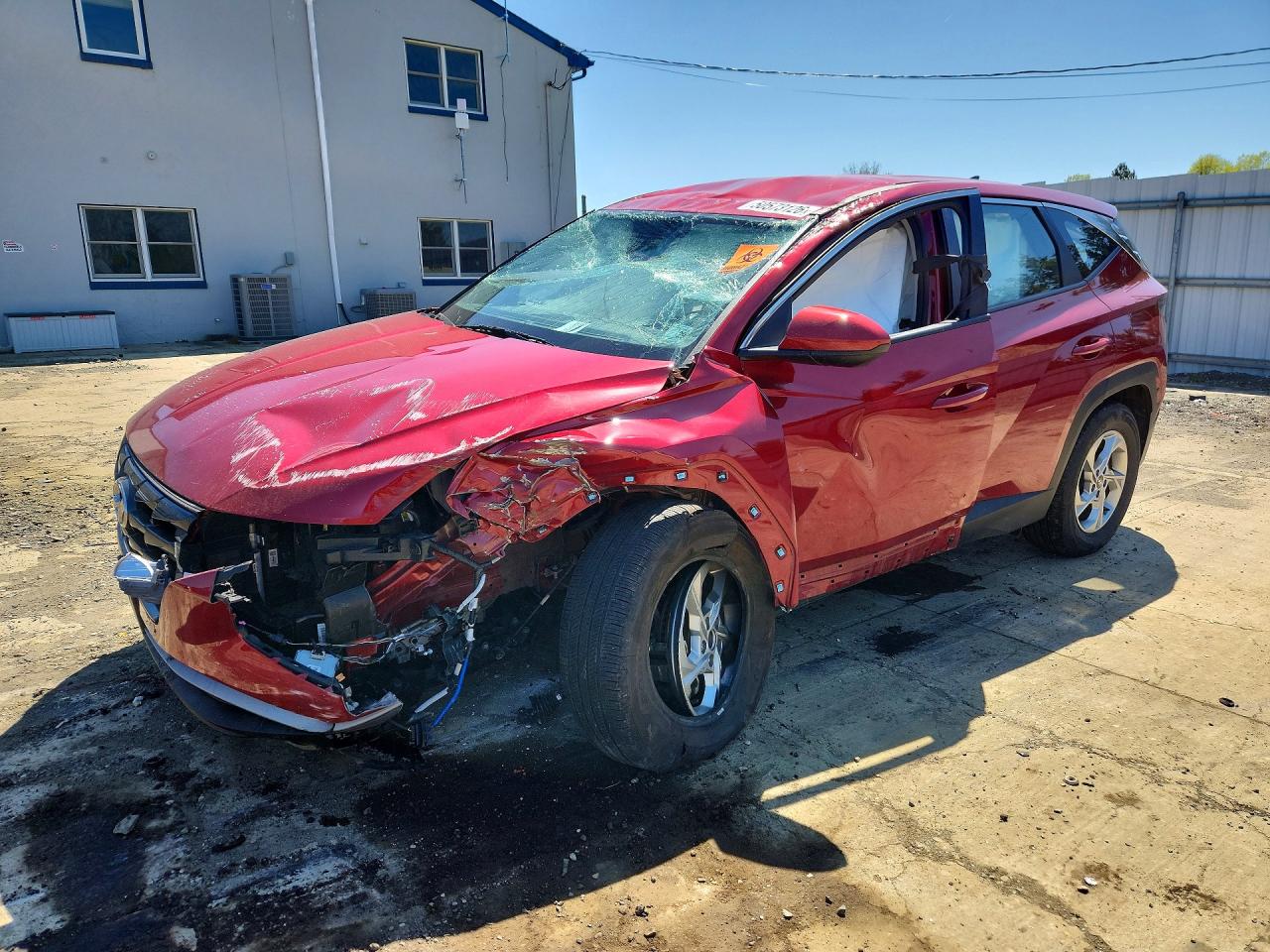 2024 Hyundai Tucson SE, VIN 5NMJACDE4RH439952 — Rollover