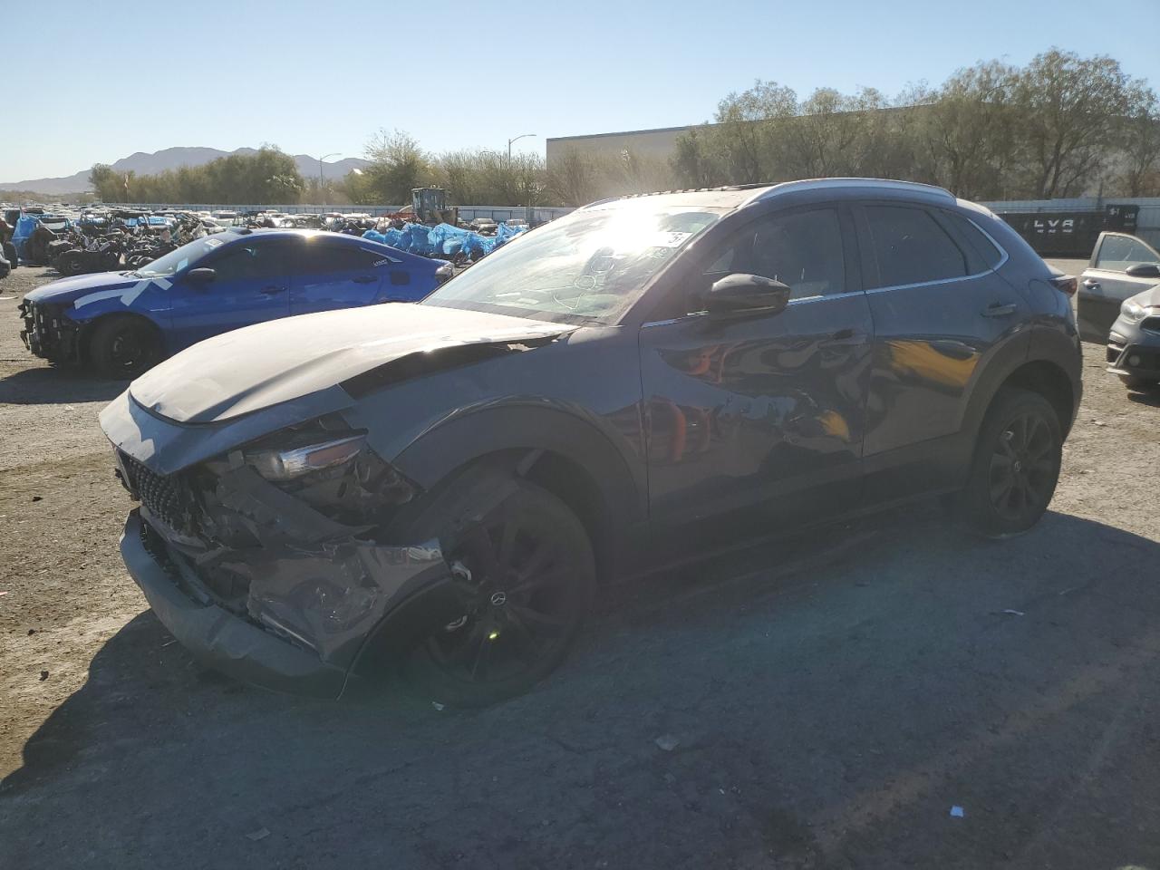 2023 Mazda CX-30 S Carbon Edition, VIN 3MVDMBCM3PM563405 — Front end