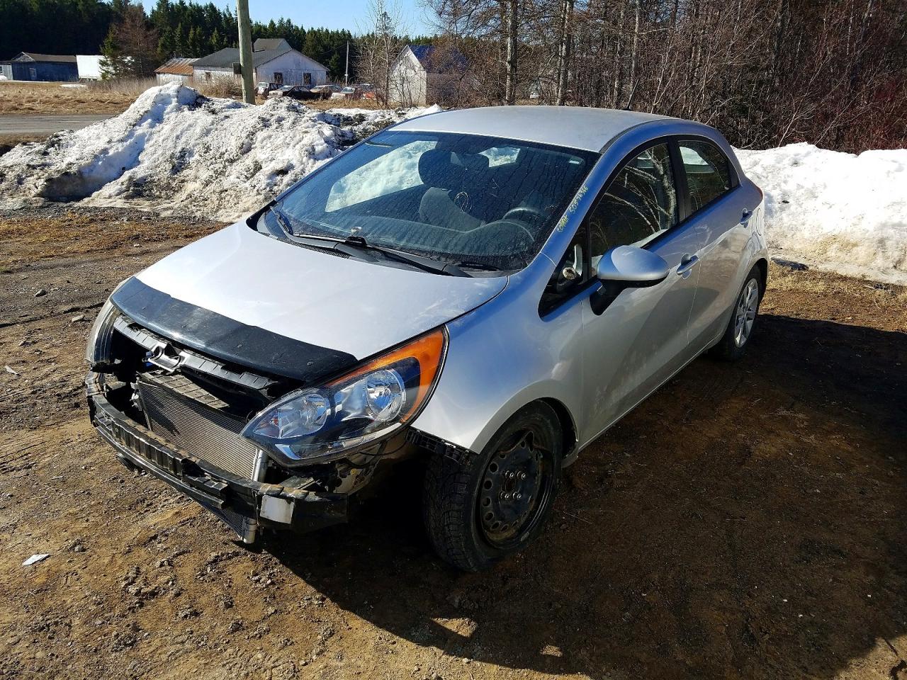 2016 Kia Rio LX, VIN KNADM5A39G6742638 — Front end