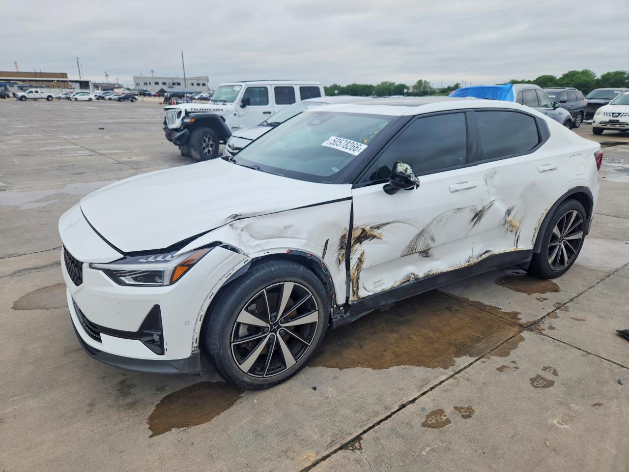 2022 Polestar 2, VIN LPSED3KA8NL059197 — Бок