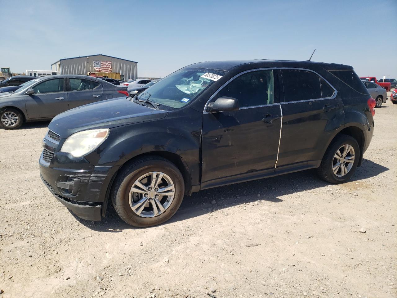 2014 Chevrolet Equinox LS, VIN 2GNALAEK8E6267386 — Front end