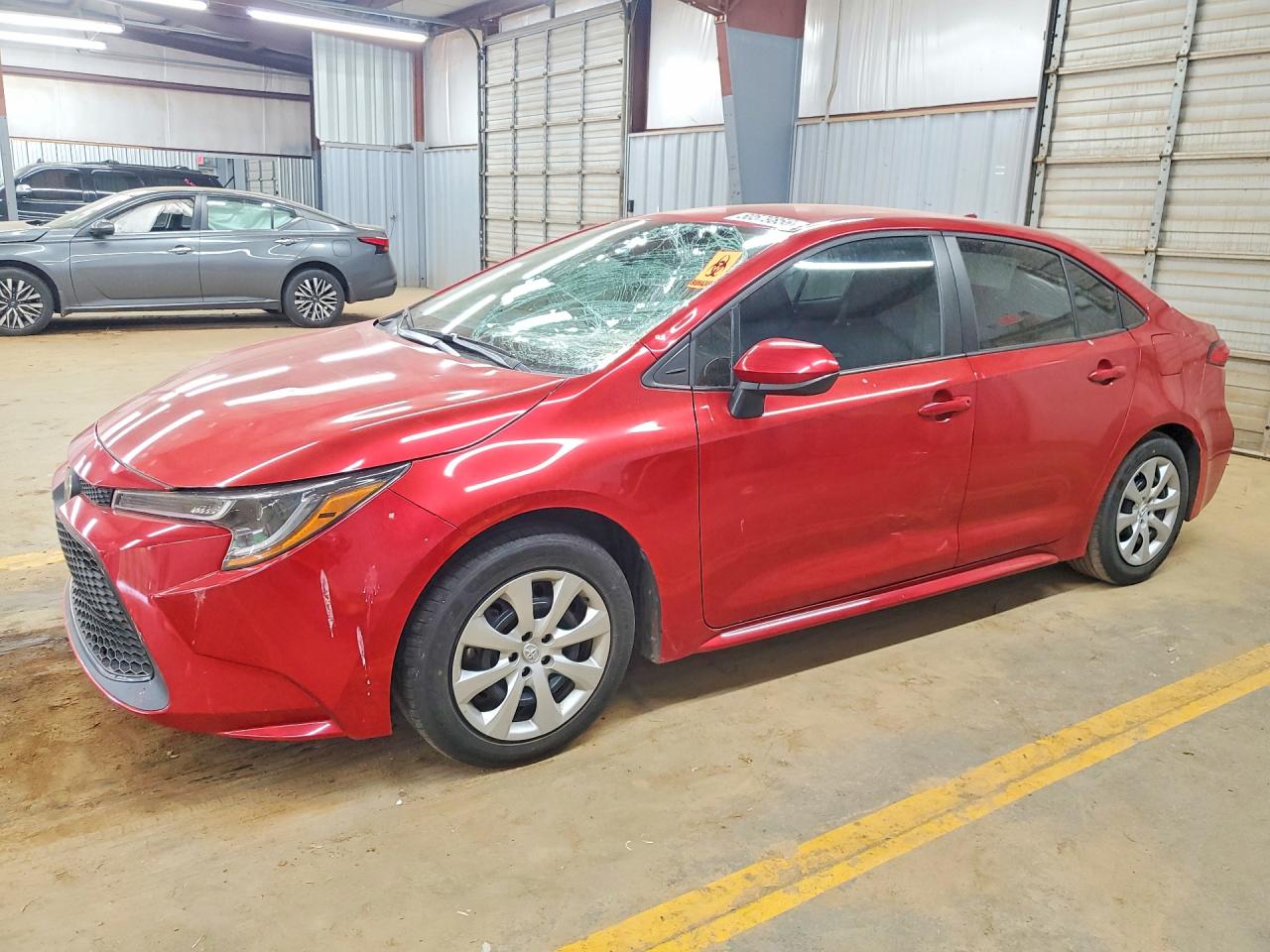 2021 Toyota Corolla LE, VIN 5YFEPMAE6MP223626 — Front end