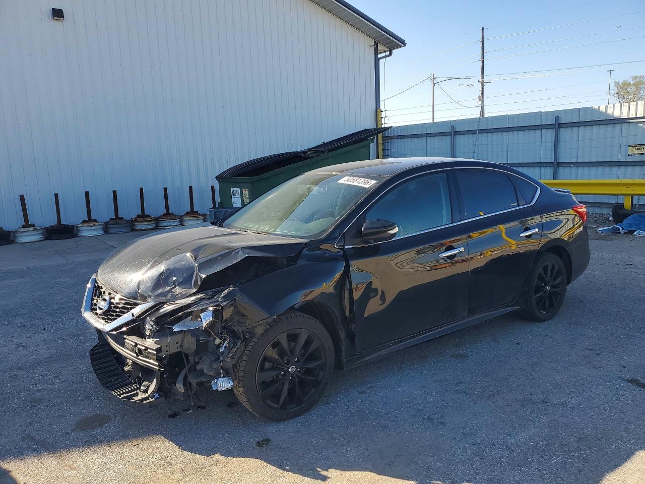 2019 Nissan Sentra S, VIN 3N1AB7AP1KY408070 — Front end