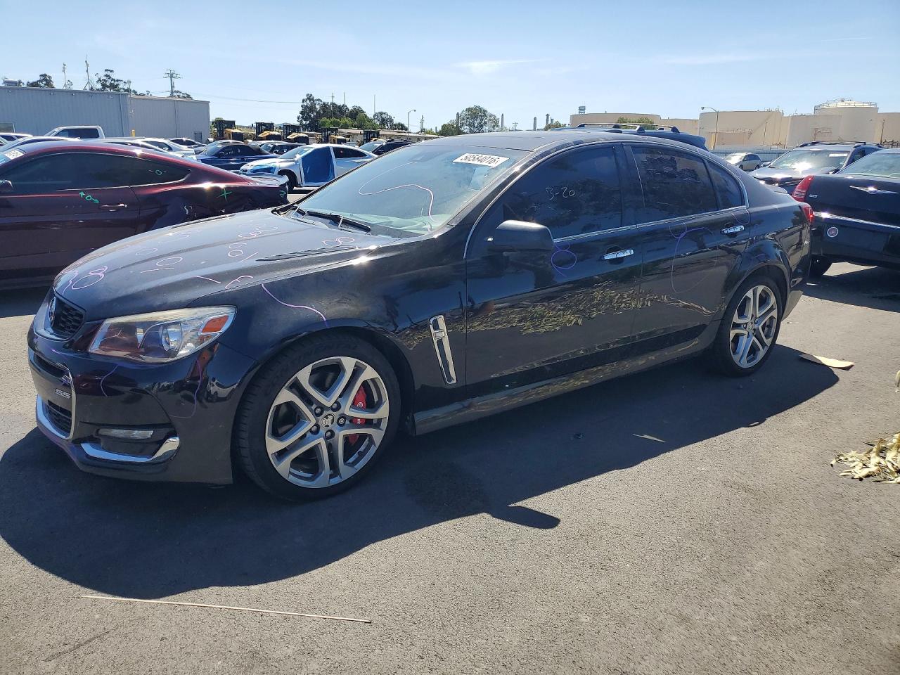 2017 Chevrolet SS, VIN 6G3F15RW1HL300591 — Vandalism