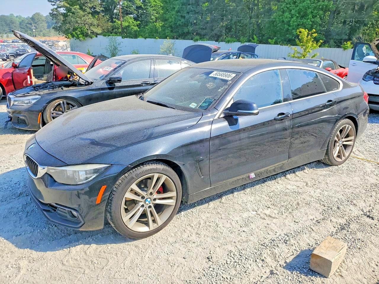 2018 BMW 4 Series 430i, VIN WBA4J1C59JBG75539 — Rear end