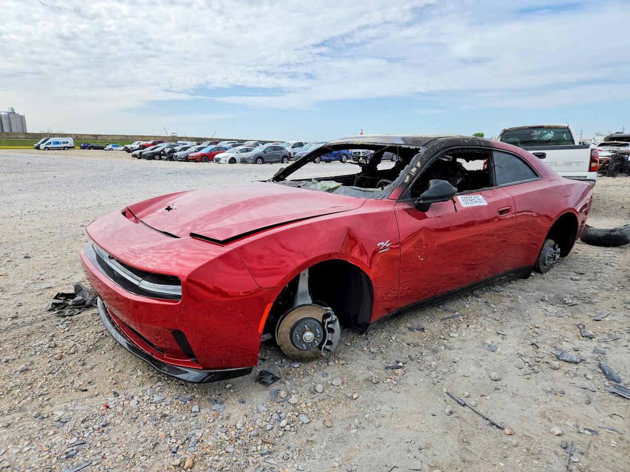 2025 Dodge Charger R/T, VIN 2C3CDBCK5SR210164 — Burn