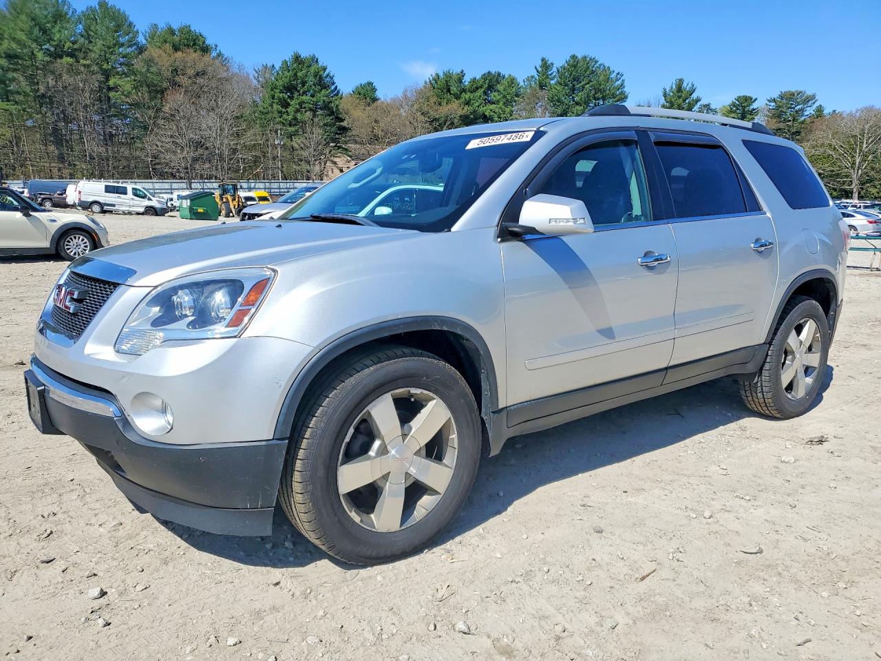 2012 GMC Acadia SLT1, VIN 1GKKVRED9CJ321547 — Undercarriage