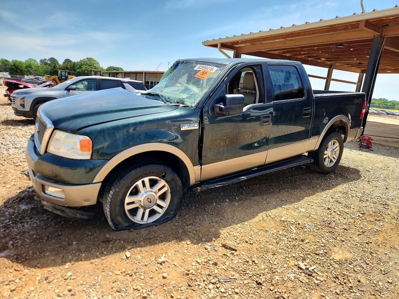 2005 Ford F-150 XLT, VIN 1FTPW14575FB63676 — Бок