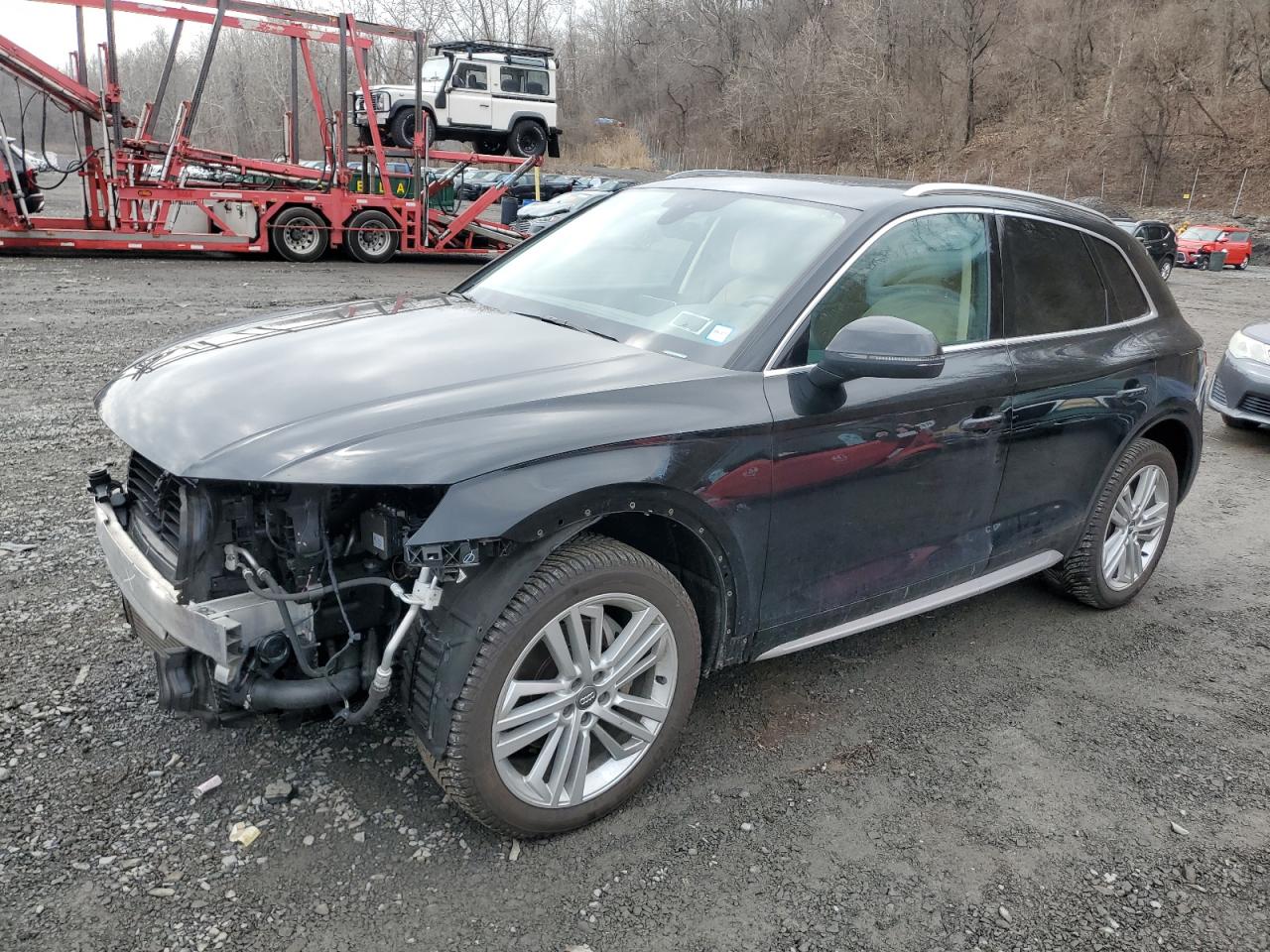 2018 Audi Q5 Premium Plus, VIN WA1BNAFY7J2165217 — Auction photo 1 of 13