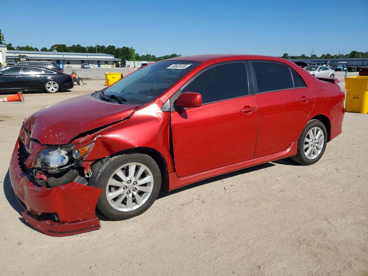 2010 Toyota Corolla S, VIN 2T1BU4EE9AC518706 — Front end