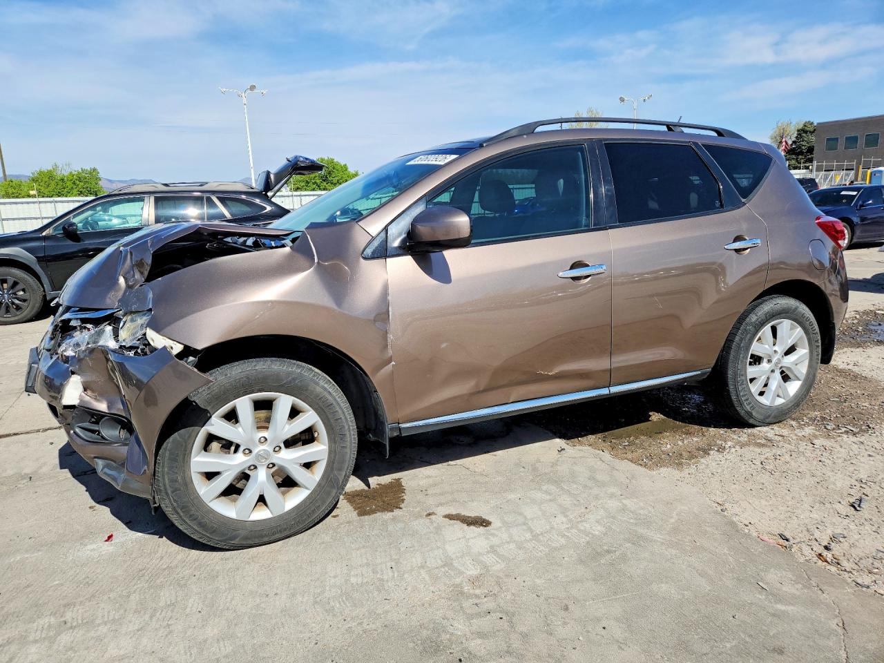 2012 Nissan Murano SV, VIN JN8AZ1MU1CW105987 — Front end