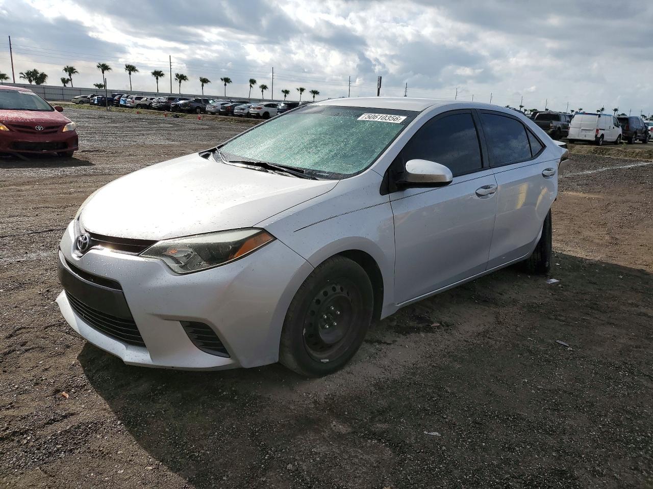 2016 Toyota Corolla LE, VIN 2T1BURHE9GC538309 — Rear end