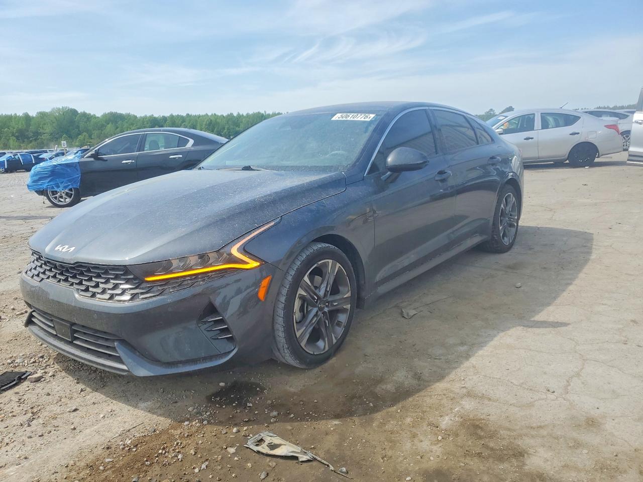 2022 Kia K5 EX, VIN 5XXG34J24NG114375 — Side
