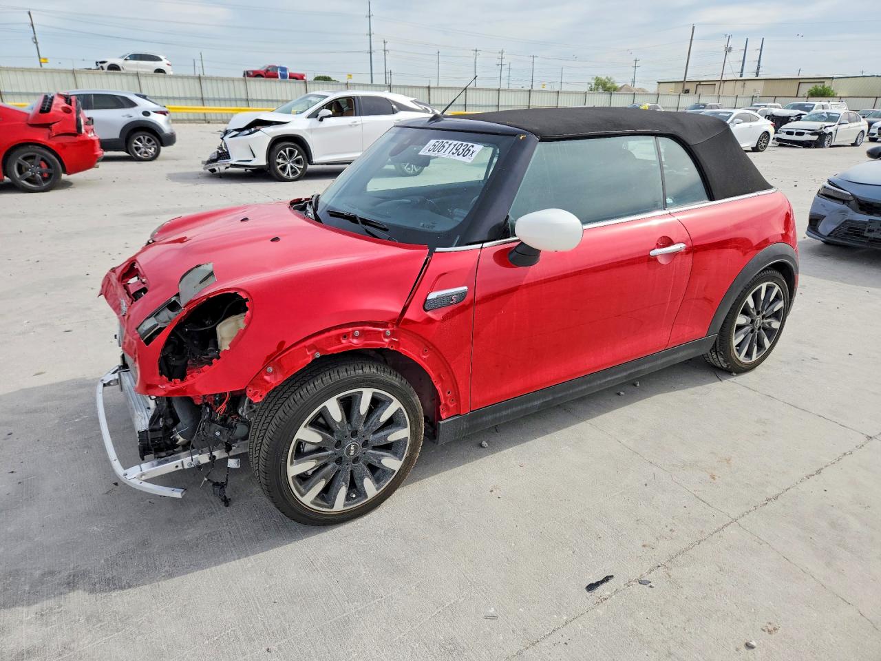 2024 MINI Convertible Cooper S, VIN WMW43DL00R3S14393 — Front end