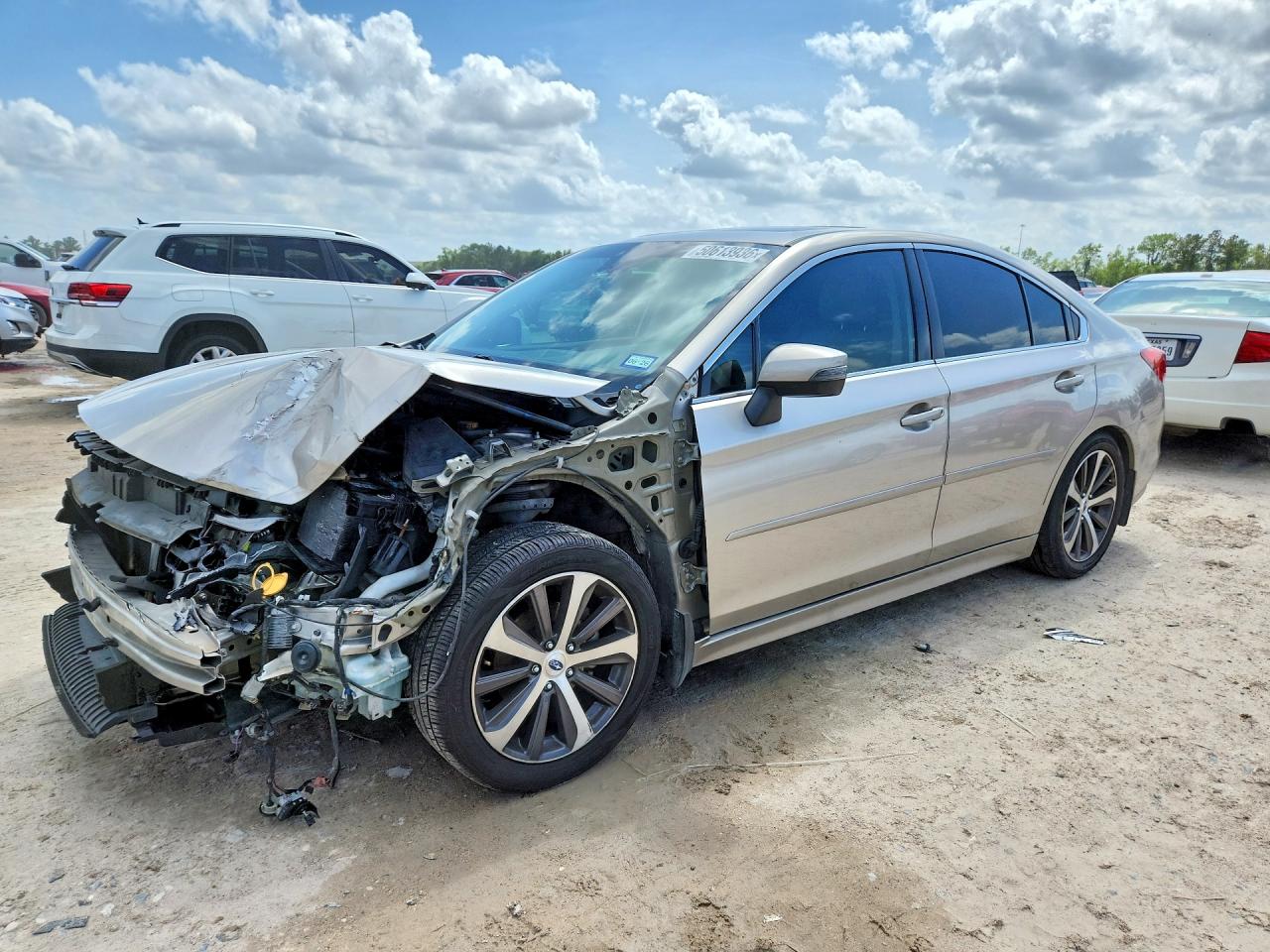 2017 Subaru Legacy Limited, VIN 4S3BNAN65H3068172 — Front end