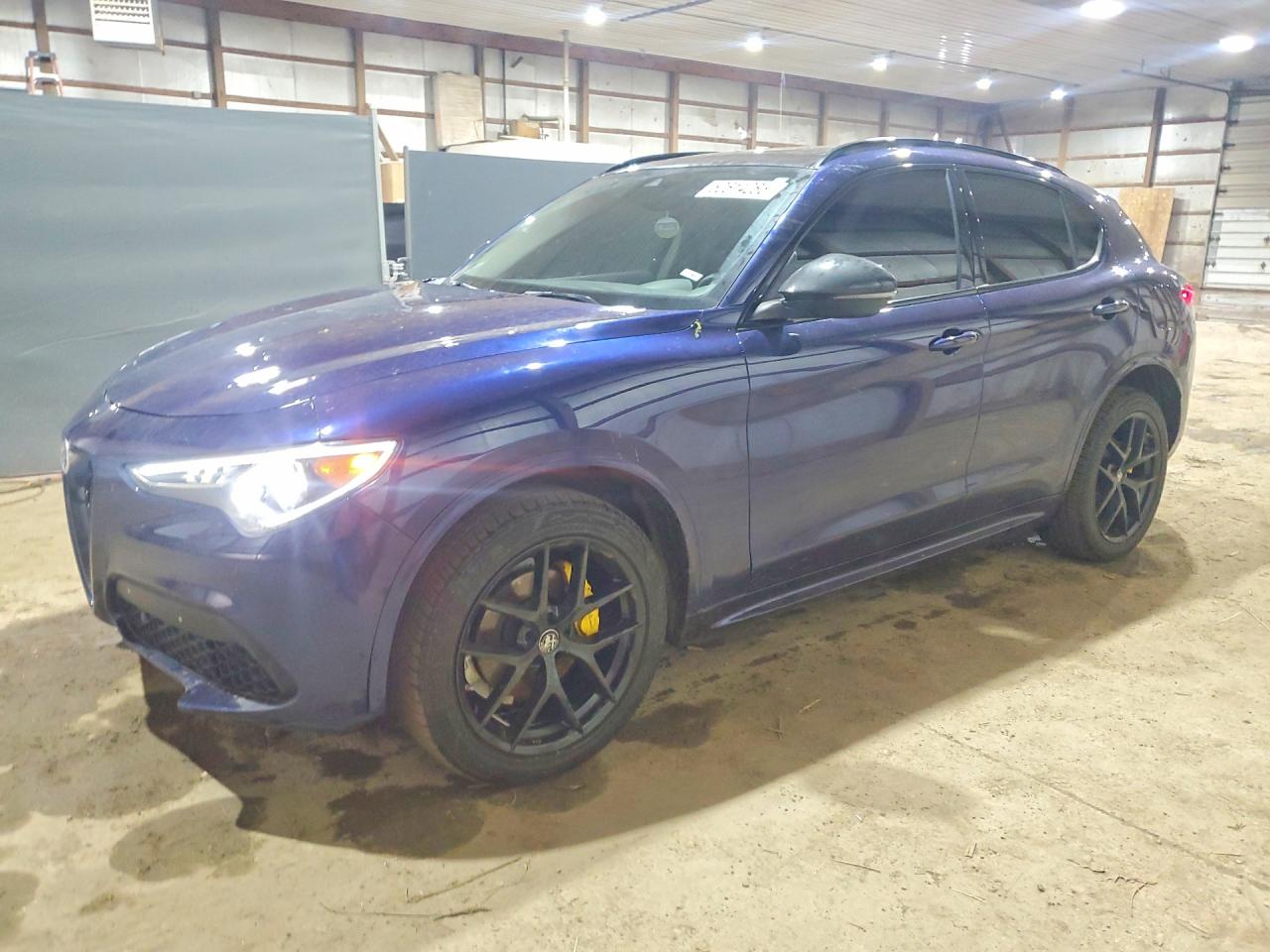 2021 Alfa Romeo Stelvio Ti, VIN ZASPAKBN2M7D15158 — Hail