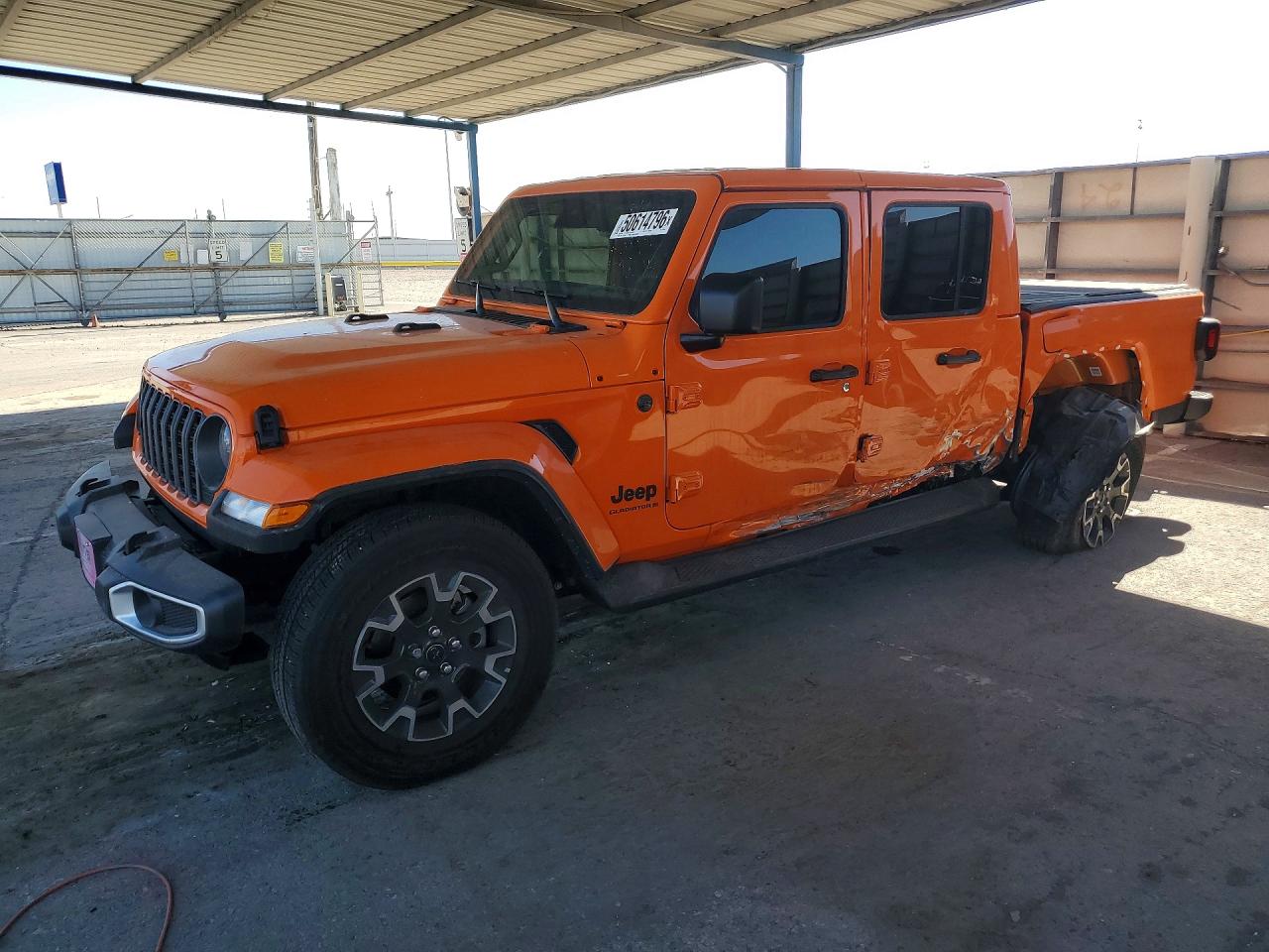 2025 Jeep Gladiator, VIN 1C6RJTAG4SL527047 — Side