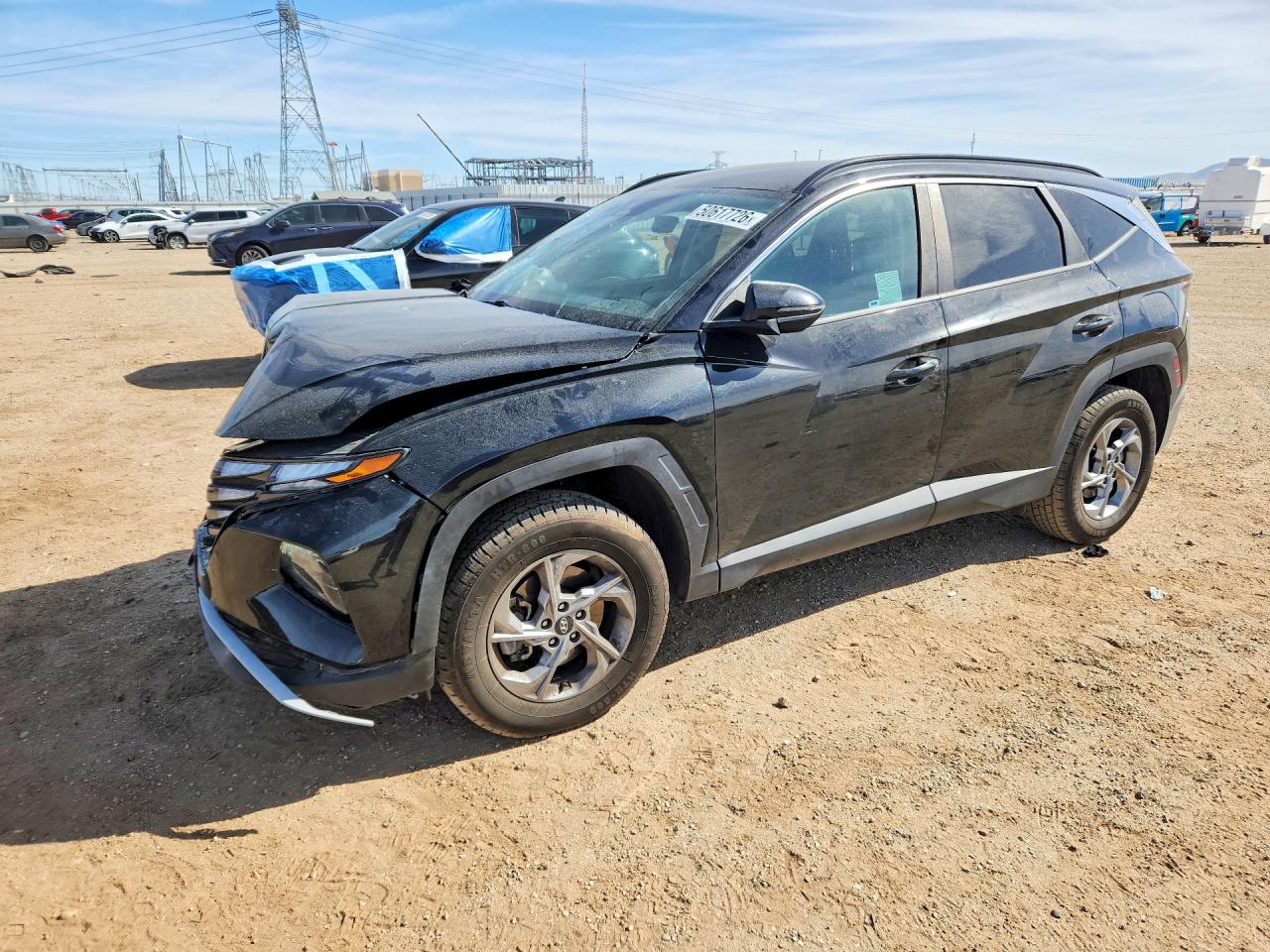 2023 Hyundai Tucson SEL, VIN 5NMJBCAE5PH189491 — Front end