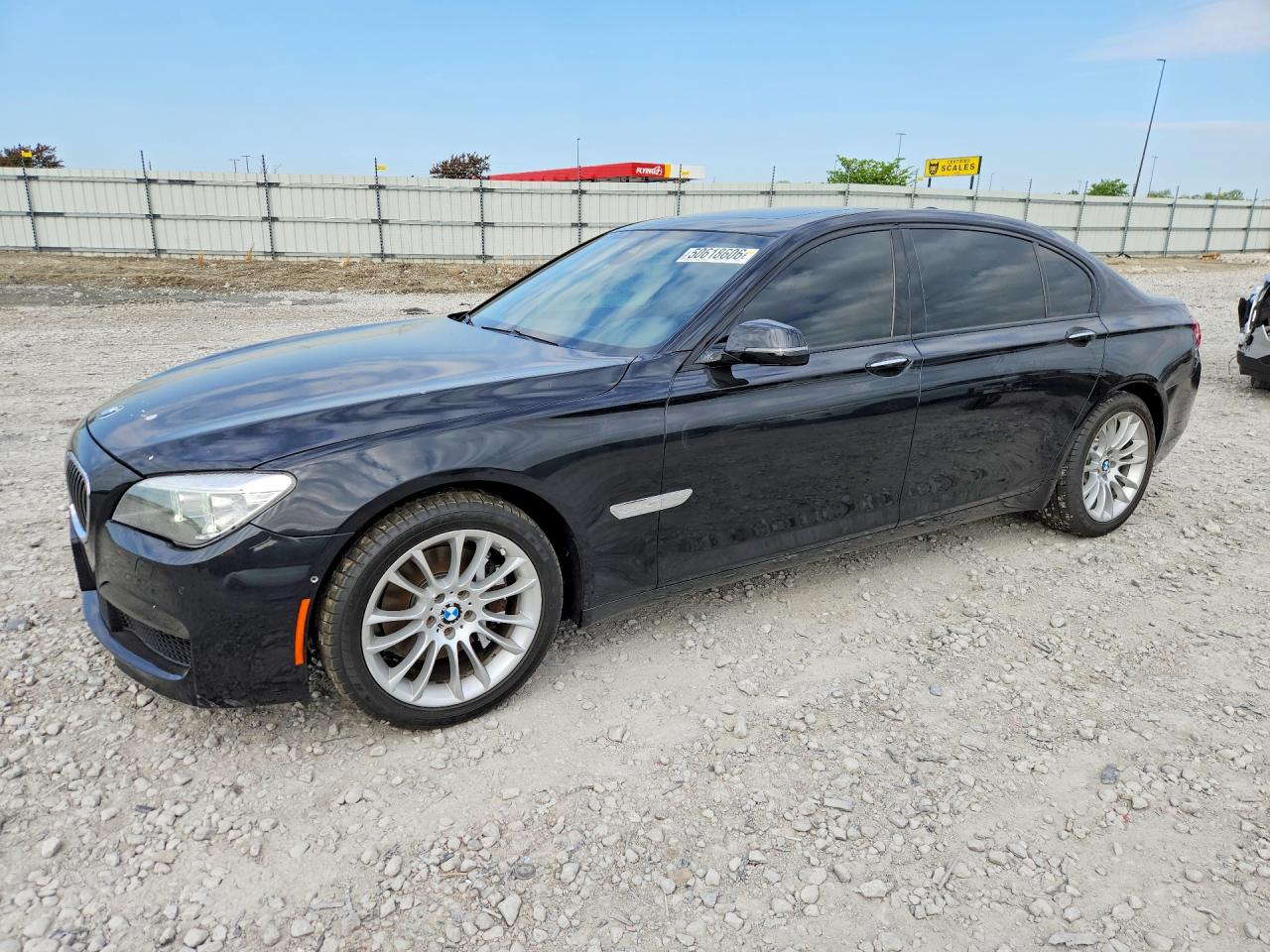 2013 BMW 7 Series 740Li xDrive, VIN WBAYF4C51DDE23894 — Undercarriage