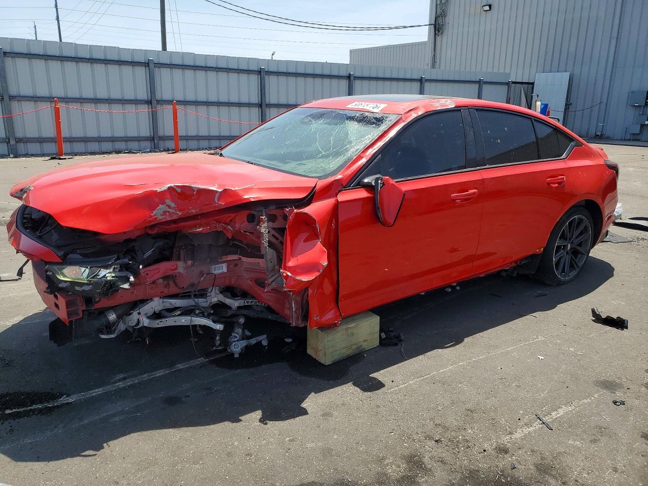 2020 Cadillac CT5 Sport, VIN 1G6DP5RK9L0116562 — Rollover