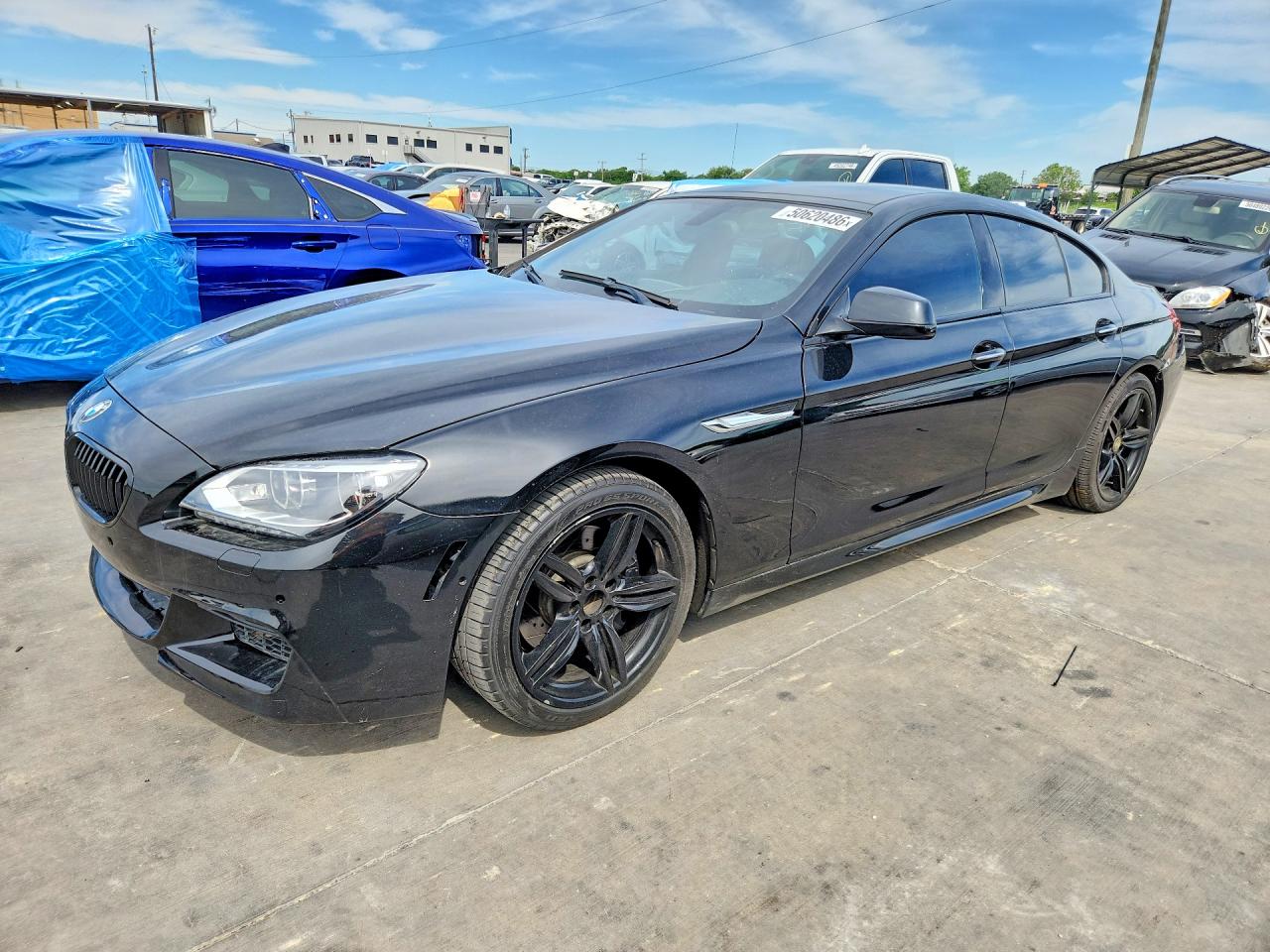 2015 BMW 6 Series 640i xDrive, VIN WBA6B8C55FD453460 — Rear end