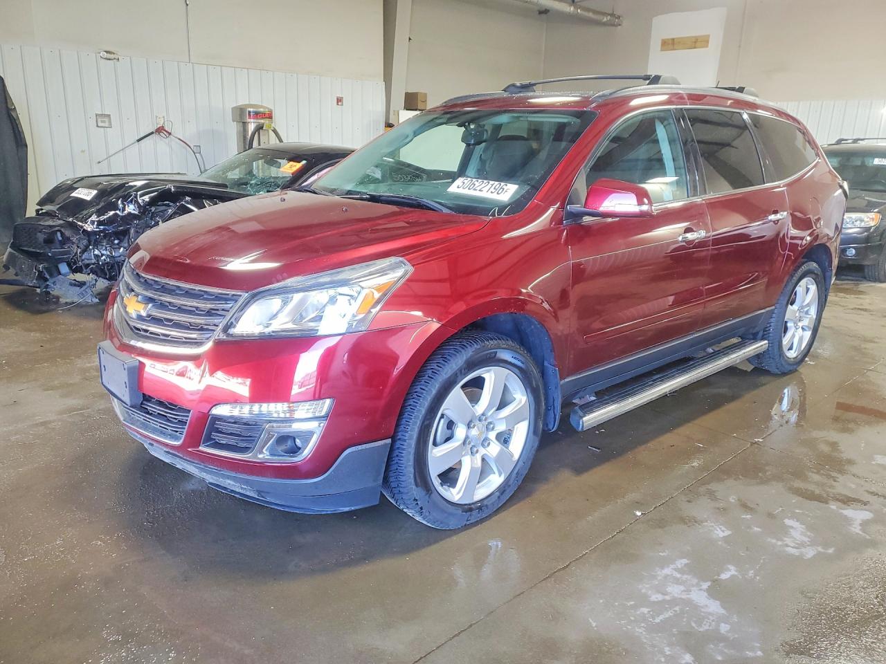 2017 Chevrolet Traverse LT, VIN 1GNKRGKD6HJ330729 — Water / flood