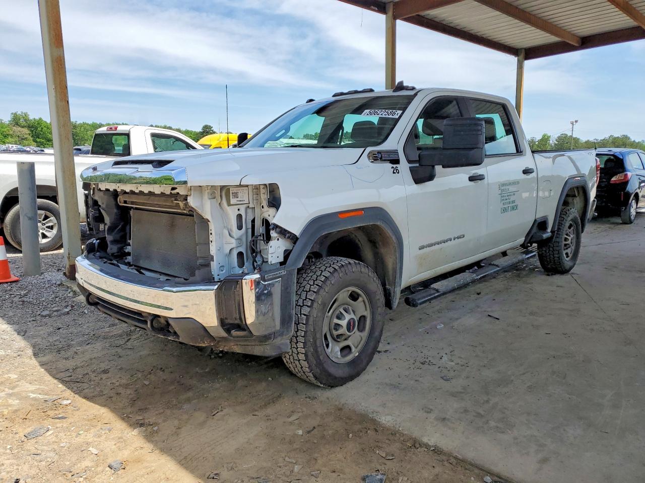 2024 GMC Sierra 2500HD Pro, VIN 1GT49LE73RF465350 — Undercarriage