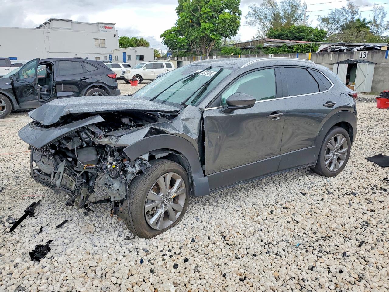 2023 Mazda CX-30 S Preferred, VIN 3MVDMBCMXPM564115 — Front end