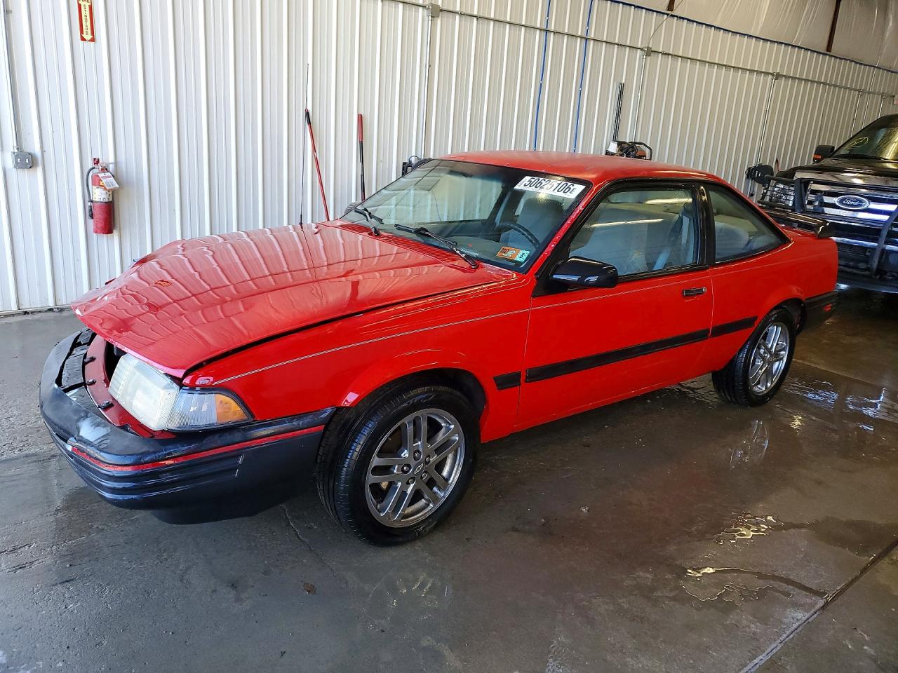 1993 Chevrolet Cavalier RS, VIN 1G1JC1447P7135226 — Front end