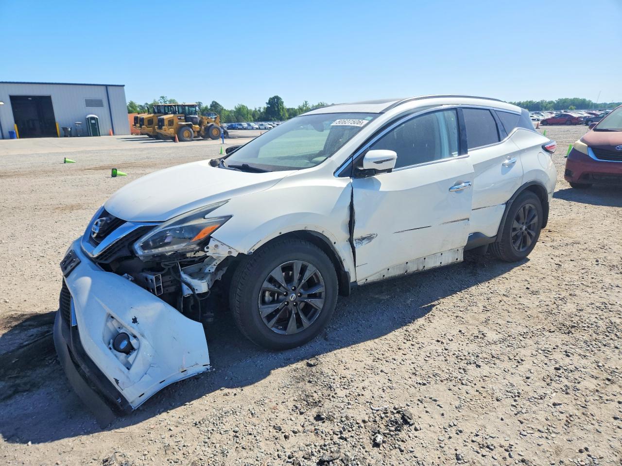2018 Nissan Murano SV, VIN 5N1AZ2MHXJN173353 — Front end