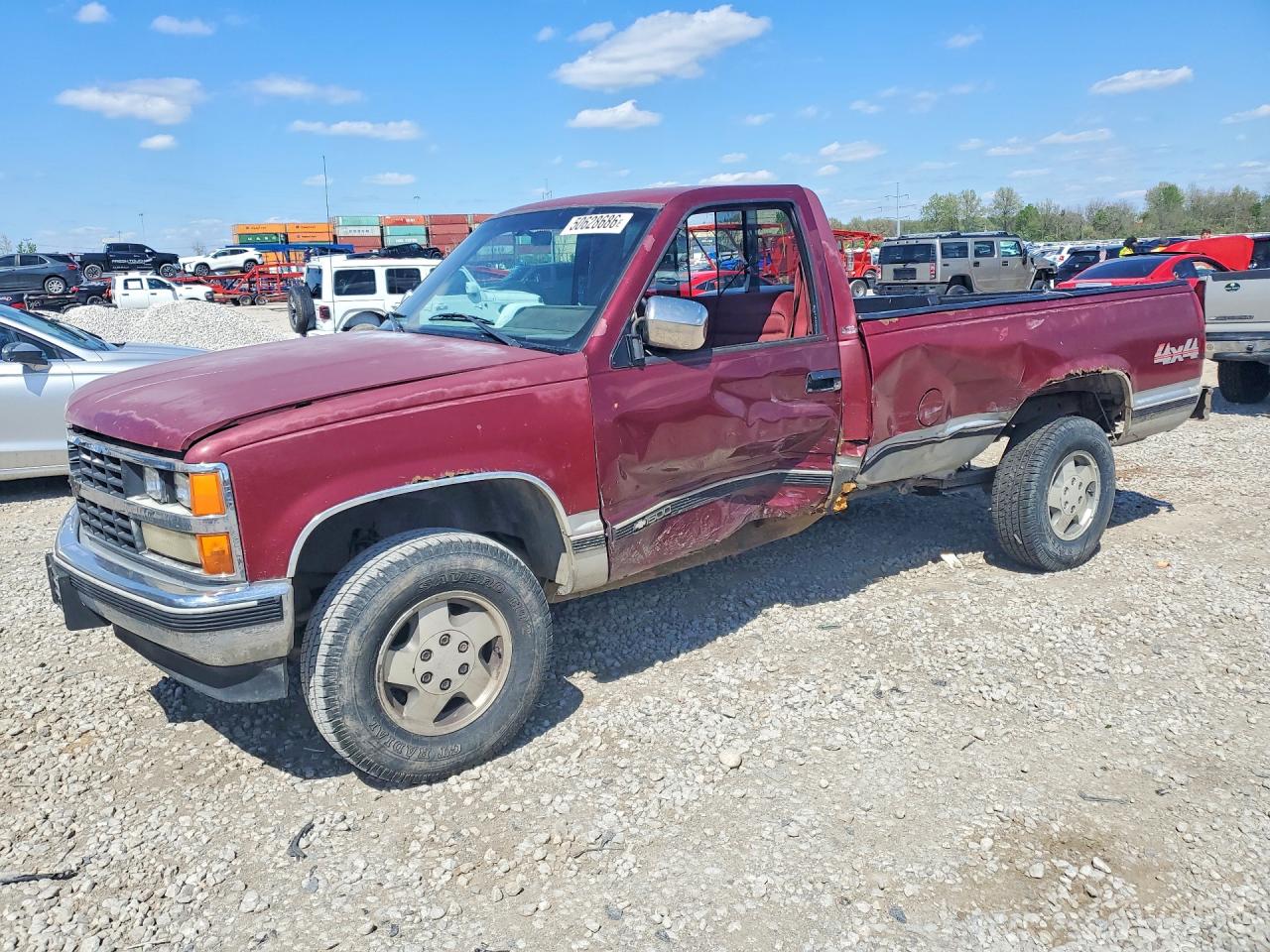 1988 Chevrolet Silverado 2500, VIN 1GCFK24K4JE199912 — Side