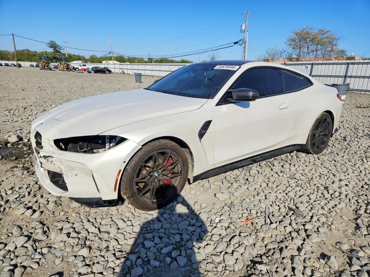 2022 BMW M4 Competition xDrive, VIN WBS43AZ08NCH79893 — Front end