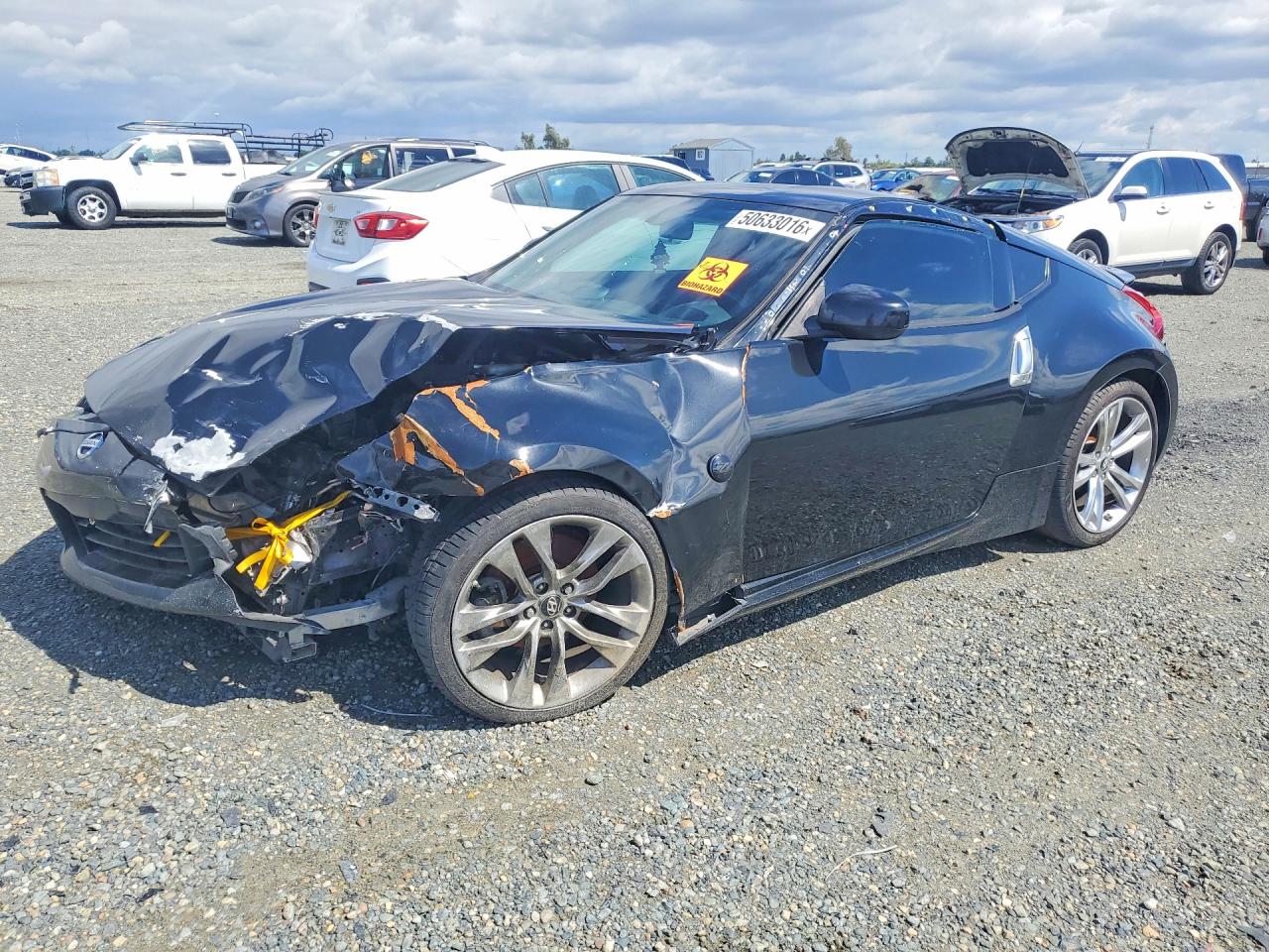 2017 Nissan 370Z Nismo, VIN JN1AZ4EH6HM953402 — Front end