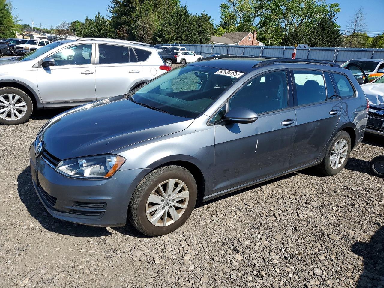 2017 Volkswagen Golf S, VIN 3VWA17AU8HM501400 — Undercarriage