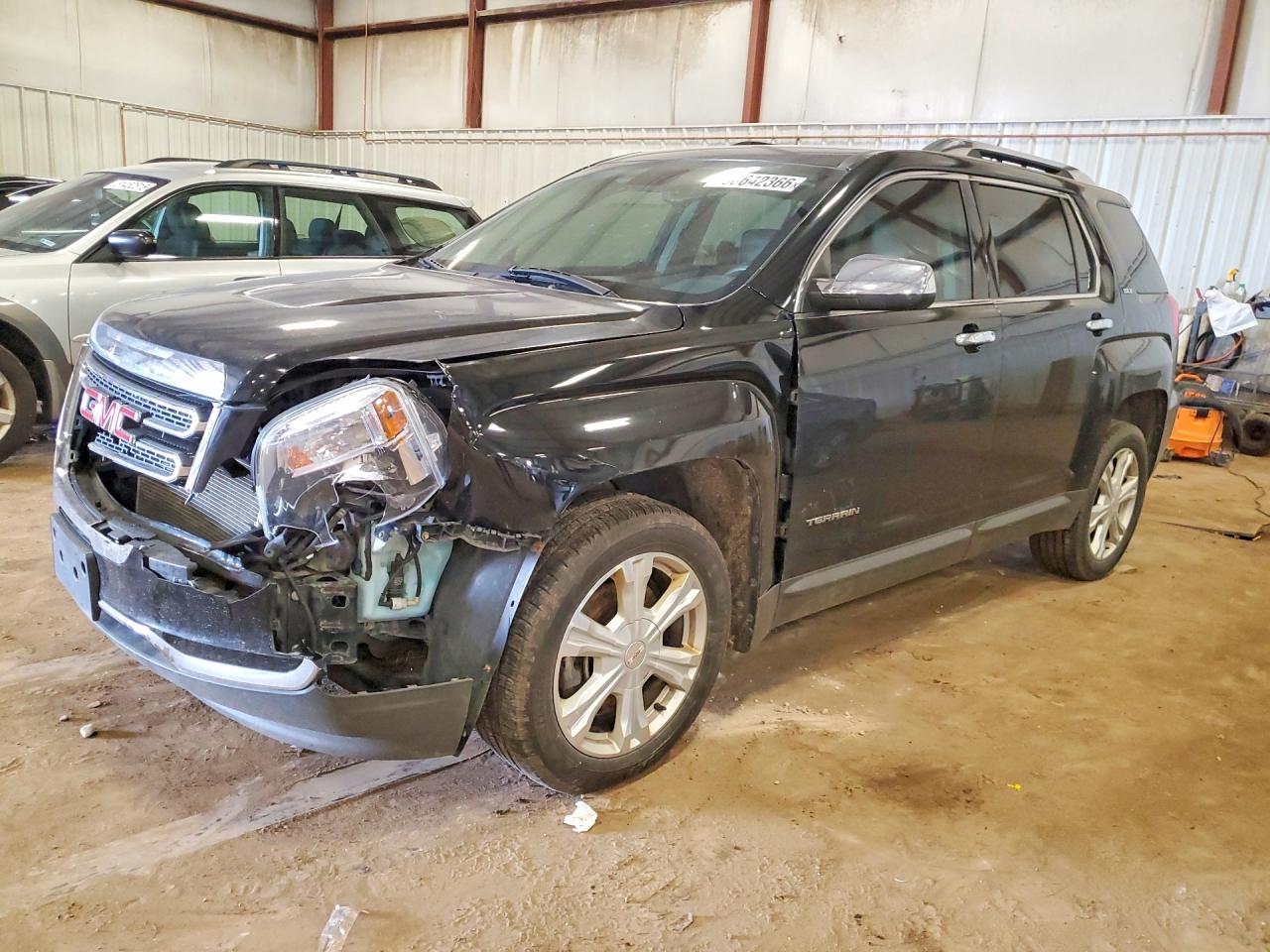 2016 GMC Terrain SLT, VIN 2GKFLUE31G6225464 — Front end