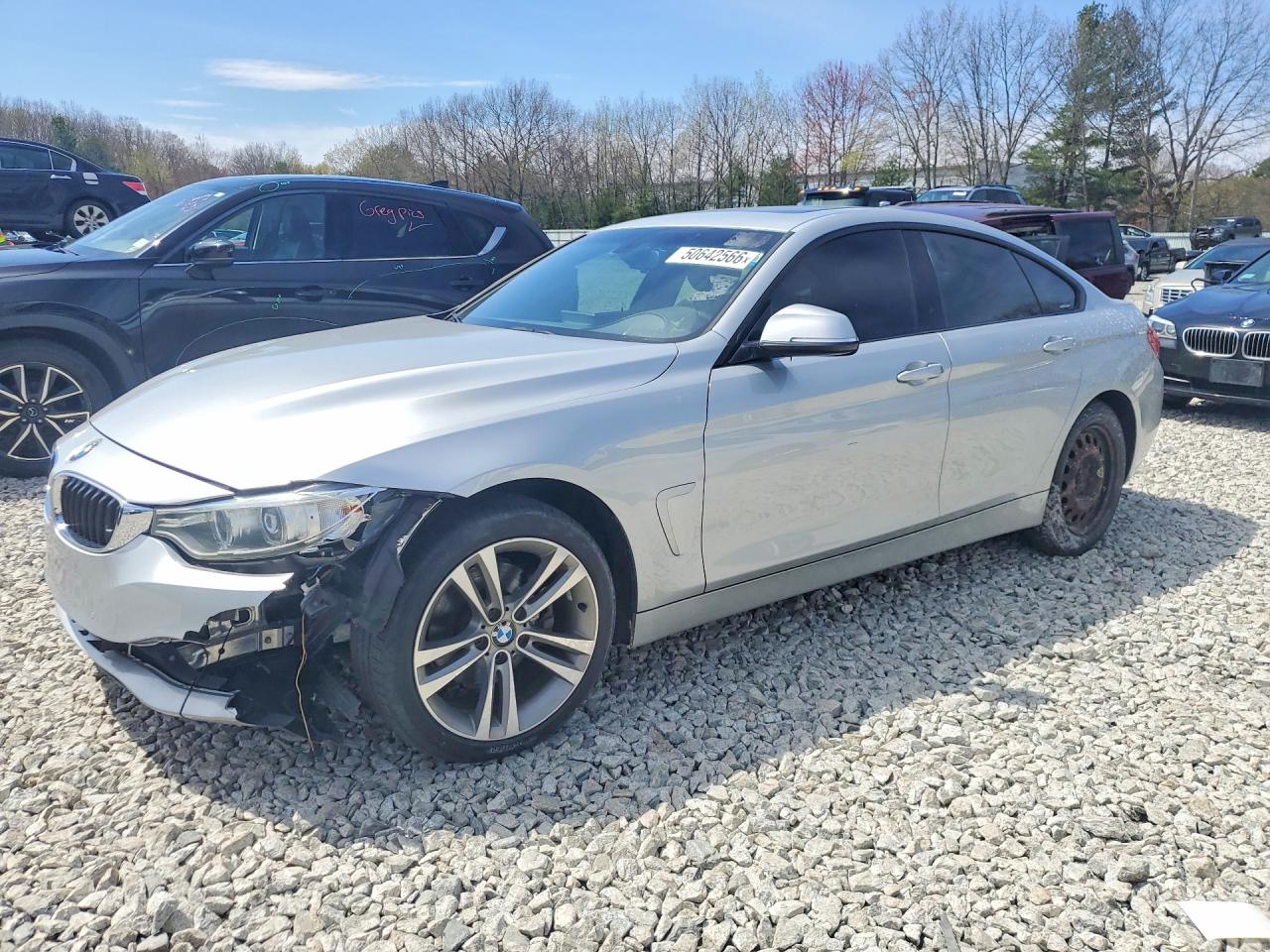 2016 BMW 4 Series 428i xDrive, VIN WBA4C9C50GG139788 — Front end