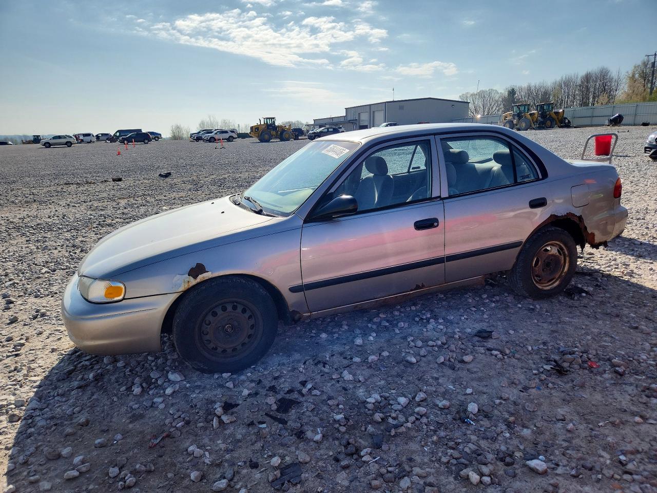 2001 Chevrolet Prizm, VIN 1Y1SK52861Z446553 — Front end