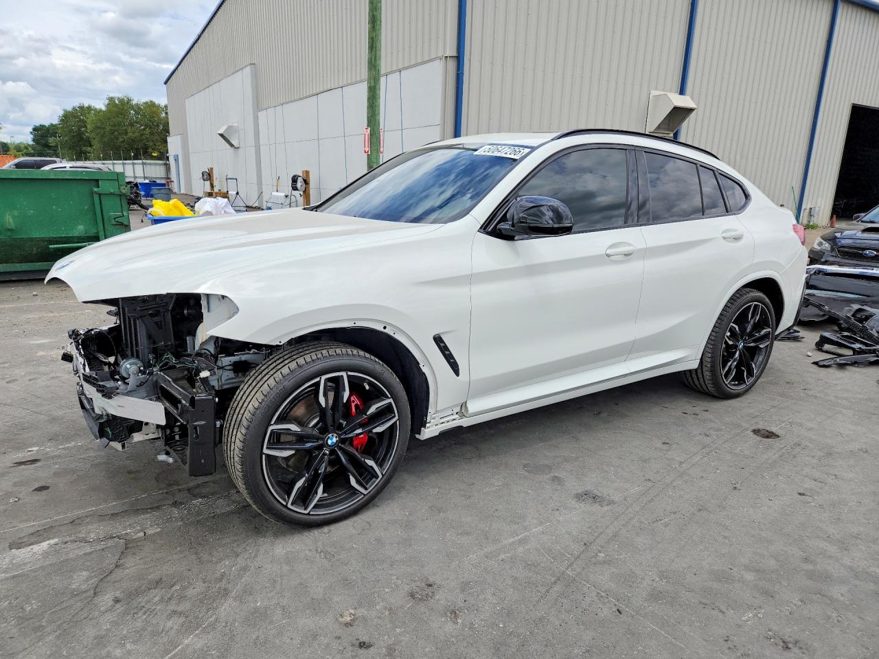 2025 BMW X4 M40i, VIN 5UX43DT0XS9X68691 — Front end