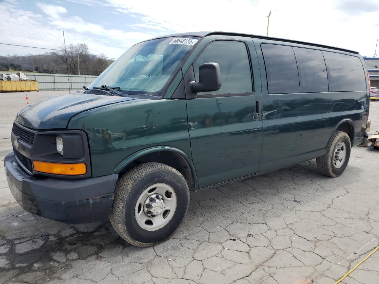 2010 Chevrolet Express G3500, VIN 1GA2GXDG8A1134635 — Front end