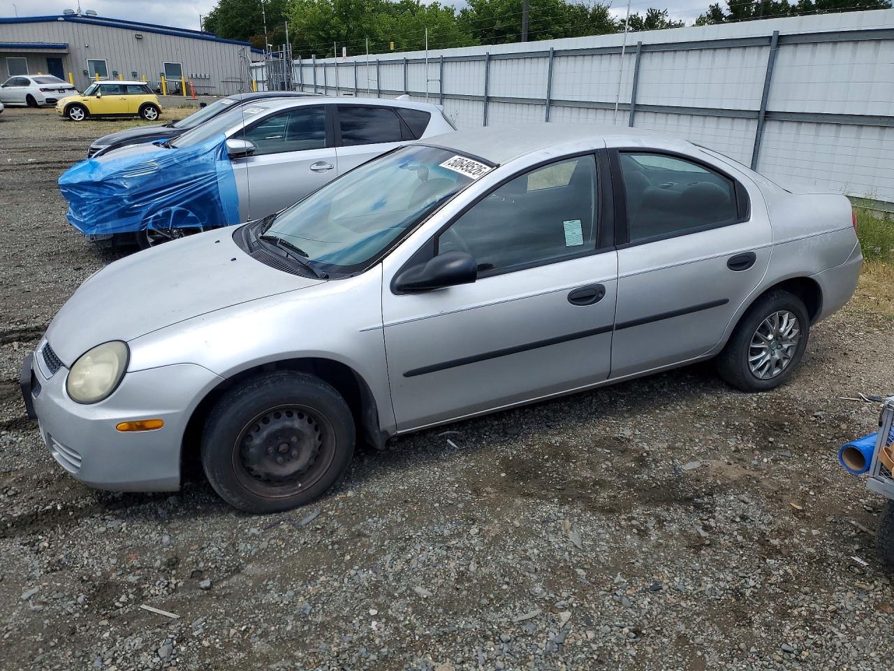 2003 Dodge Neon SE, VIN 1B3ES26C43D110092 — Бок