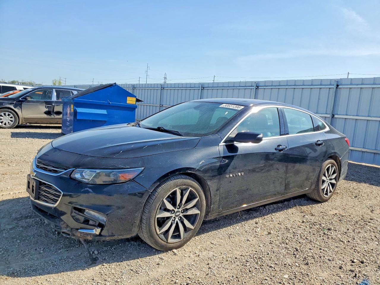 2017 Chevrolet Malibu LT, VIN 1G1ZE5ST3HF231702 — Перед