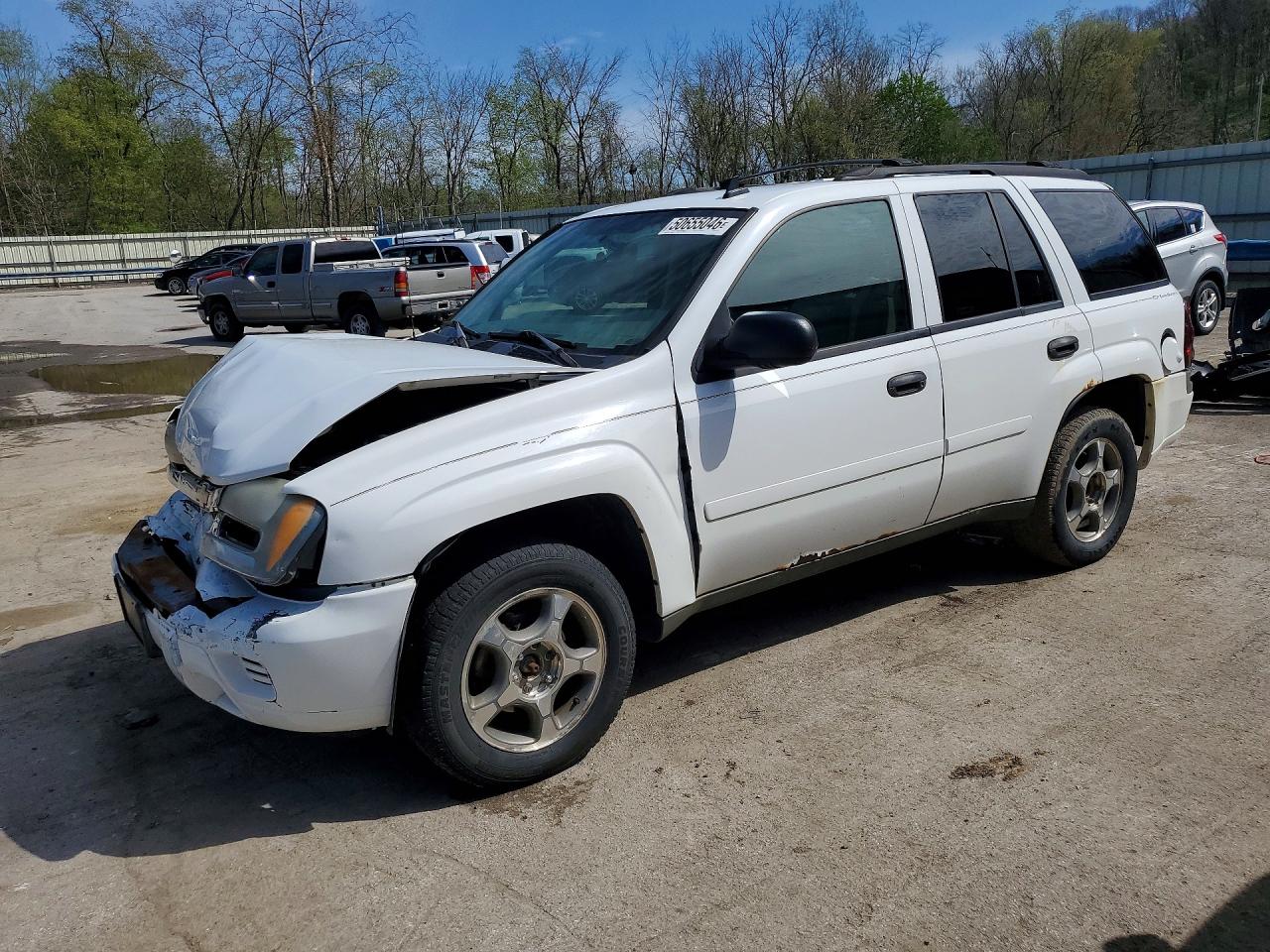 2007 Chevrolet TrailBlazer LS, VIN 1GNDT13S972208217 — Front end