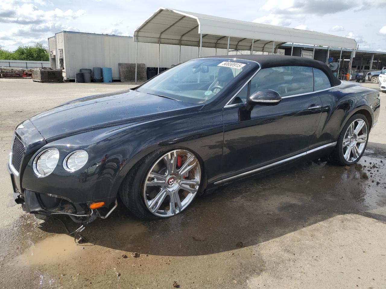 2013 Bentley Continental GT, VIN SCBGT3ZA8DC085518 — Undercarriage