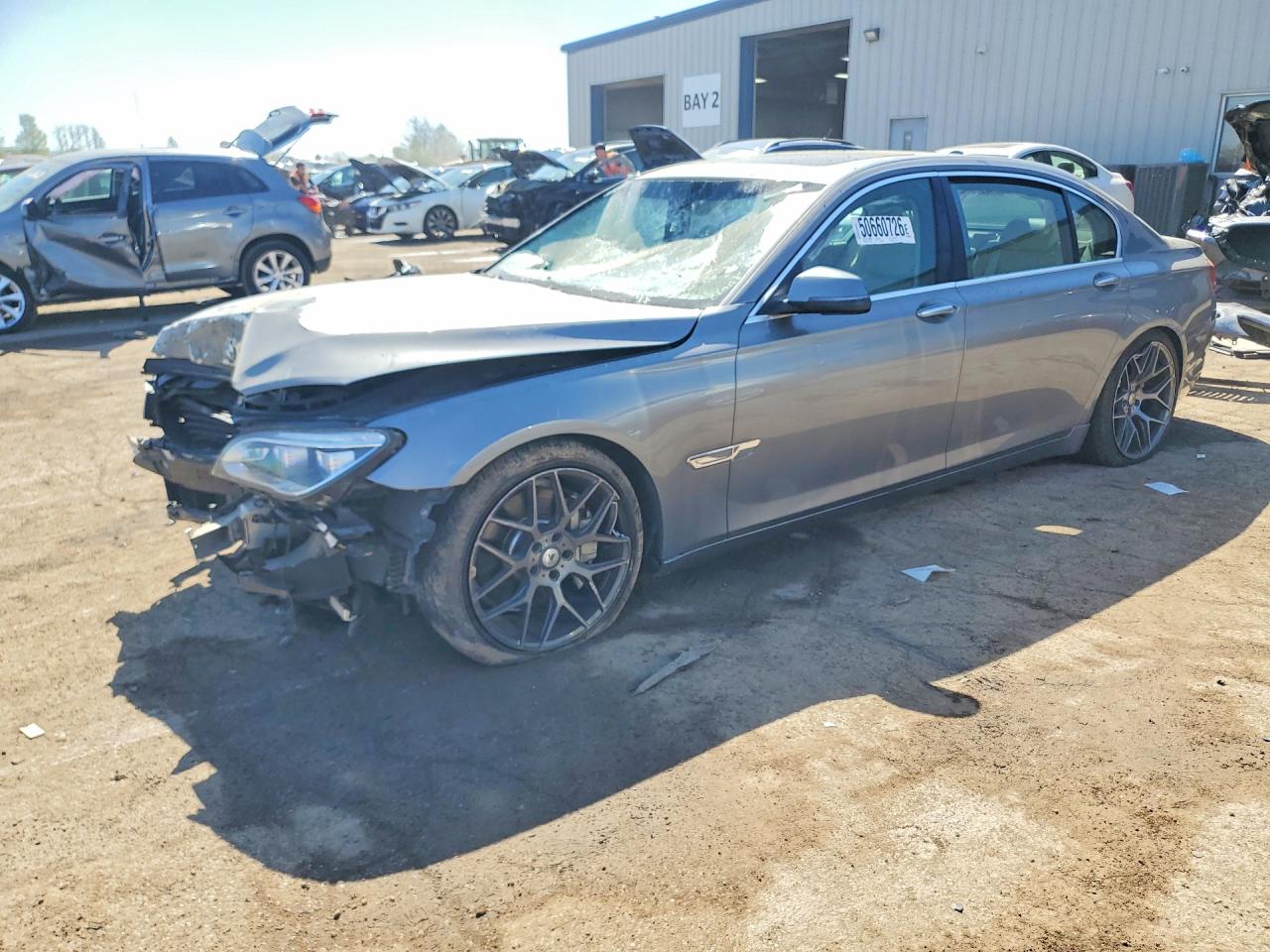 2013 BMW 7 Series 750Li xDrive, VIN WBAYF8C53DD140398 — Front end