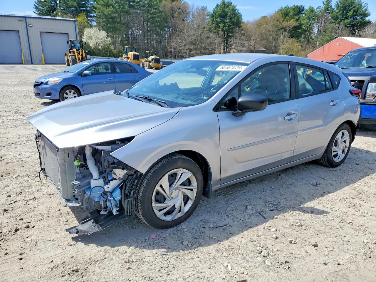 2025 Subaru Impreza, VIN JF1GUABC3S8294116 — Stripped