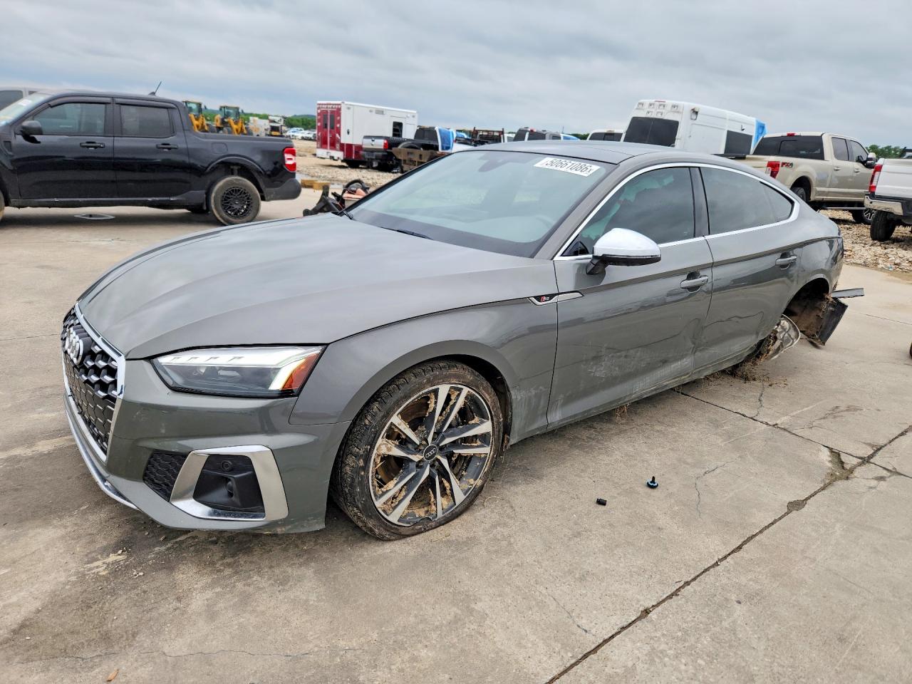 2024 Audi S5 Sportback Premium Plus, VIN WAUC4CF51RA104653 — Side
